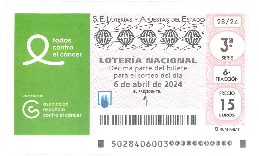 Lotería Nacional 06/04/24 - La 98 de Sevilla