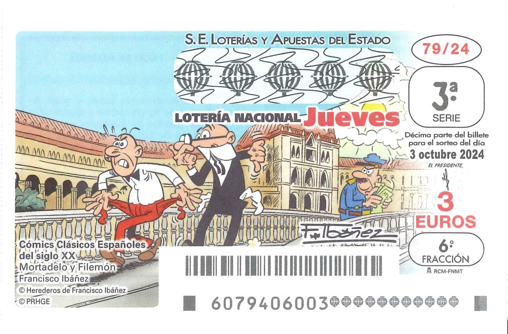 Lotería Nacional Jueves: 03/10/24 - La 98 de Sevilla