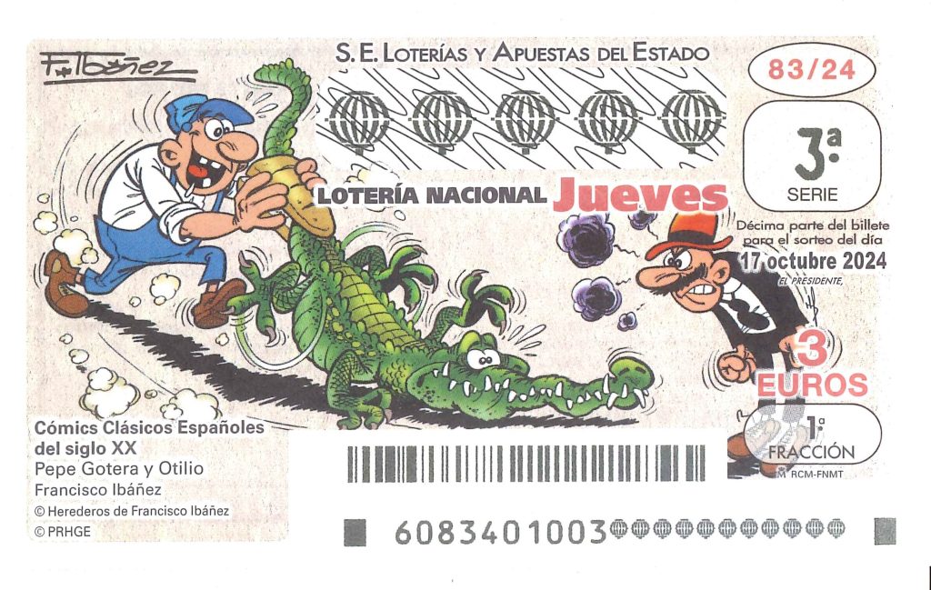 Lotería Nacional Jueves 17/10/24 - La 98 de Sevilla