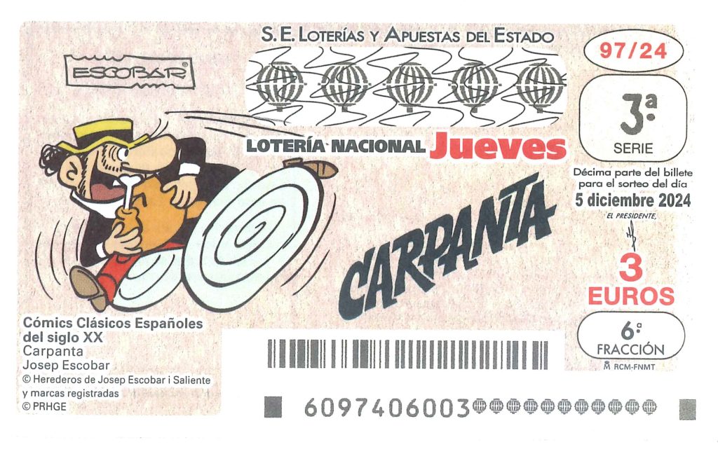 Lotería Nacional del Jueves: 05/12/24 - La 98 de Sevilla